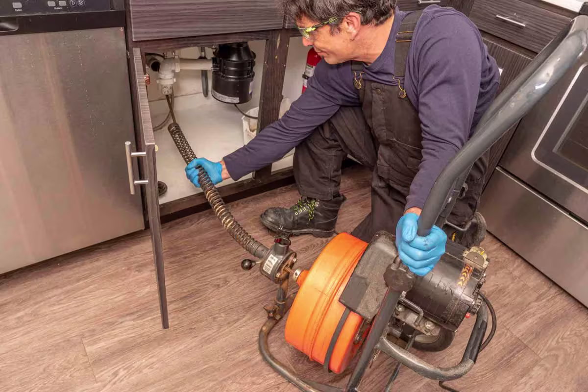 slow or clogged drain issue