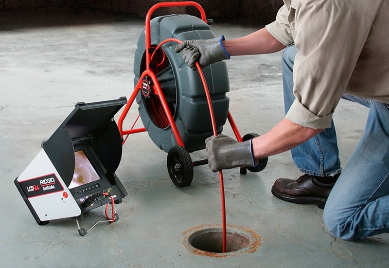 Scan equipment drain